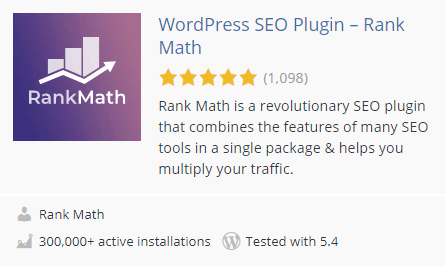 WordPress SEO Plugin – Rank Math